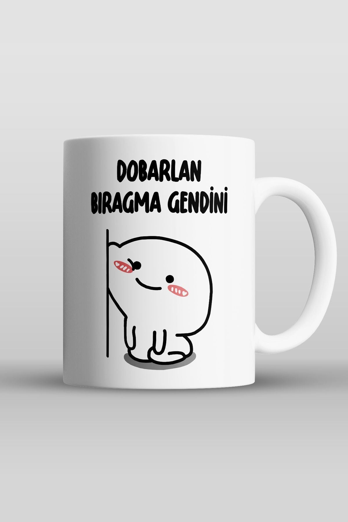 Dobarlan Bıragma Gendini Baskılı Kupa Bardak