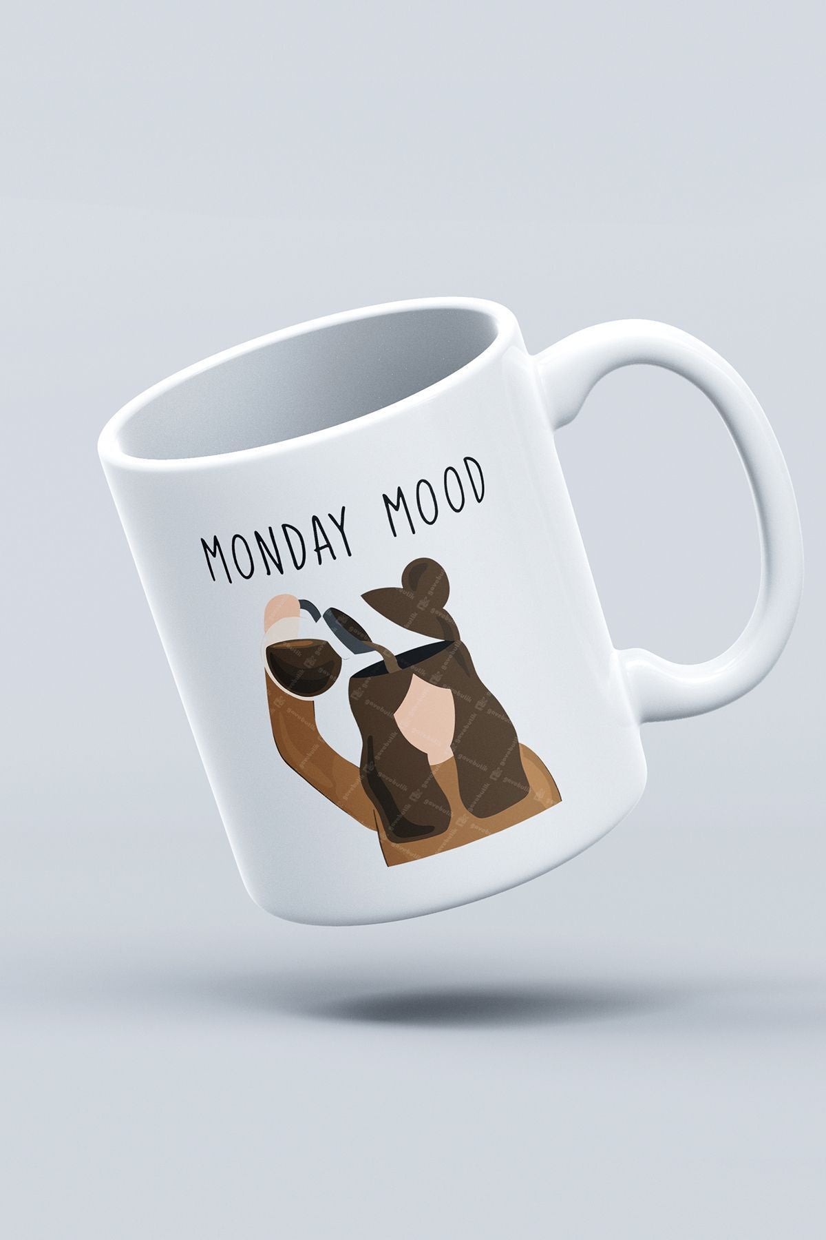 "monday Mood" Baskılı Kupa Bardak