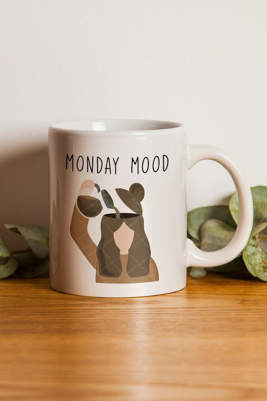 "monday Mood" Baskılı Kupa Bardak