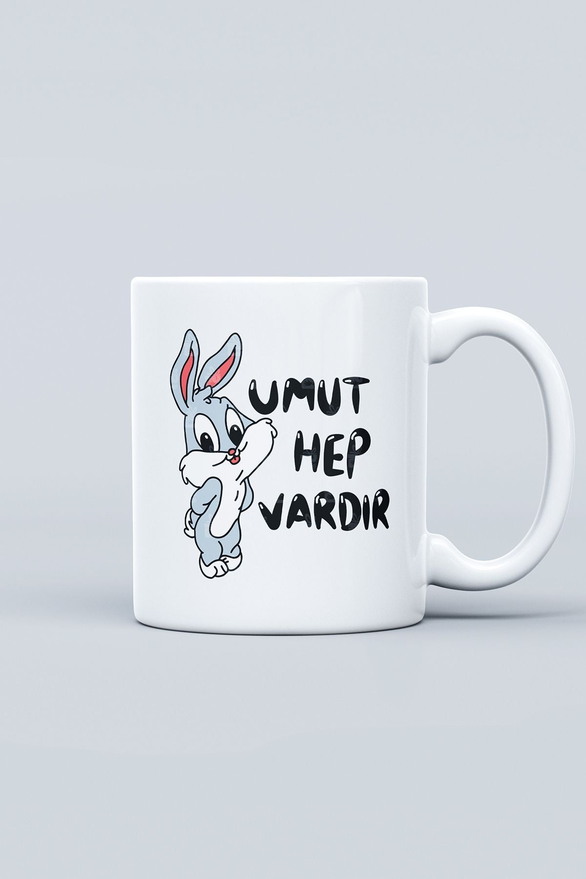 "umut Hep Vardır" Baskılı Kupa Bardak