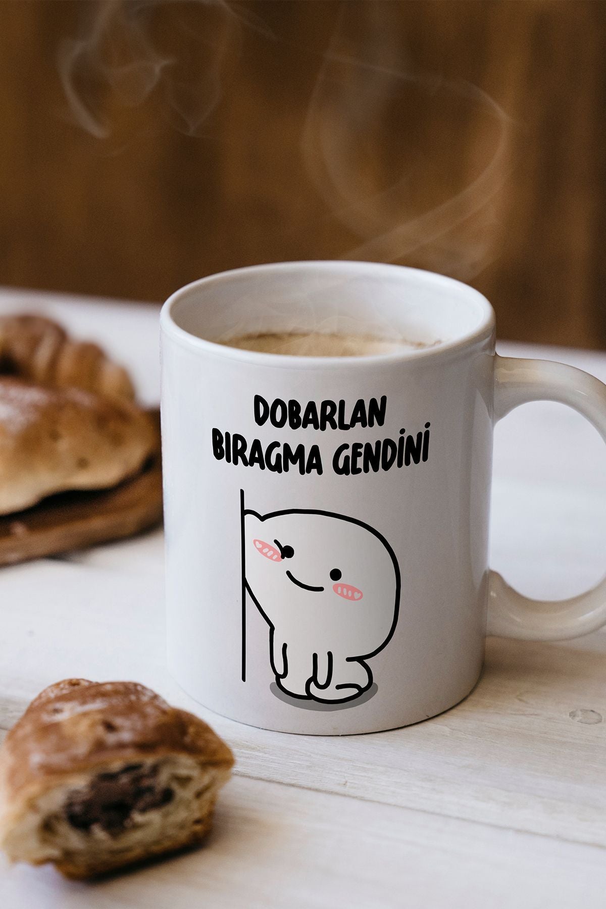 Dobarlan Bıragma Gendini Baskılı Kupa Bardak