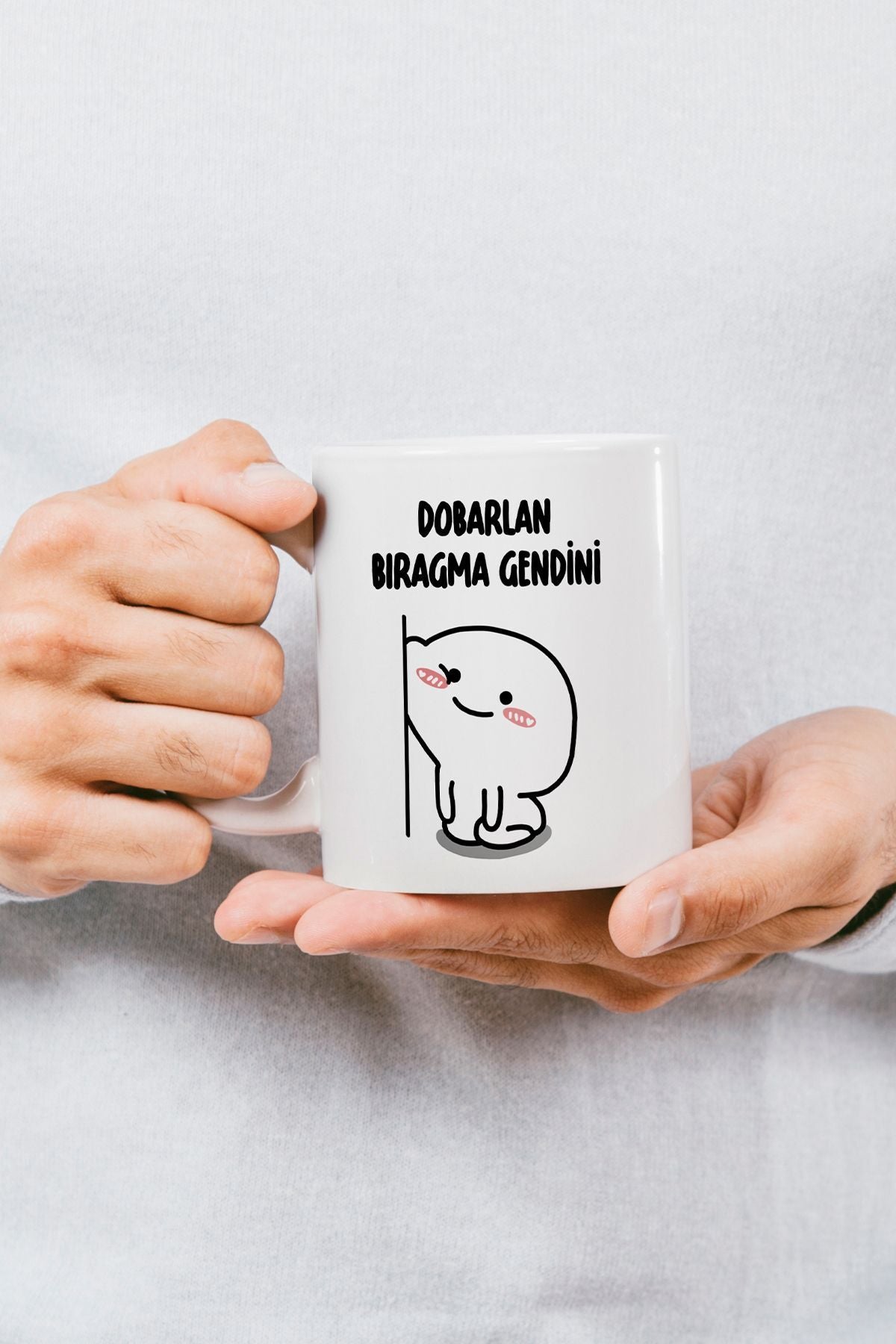 Dobarlan Bıragma Gendini Baskılı Kupa Bardak