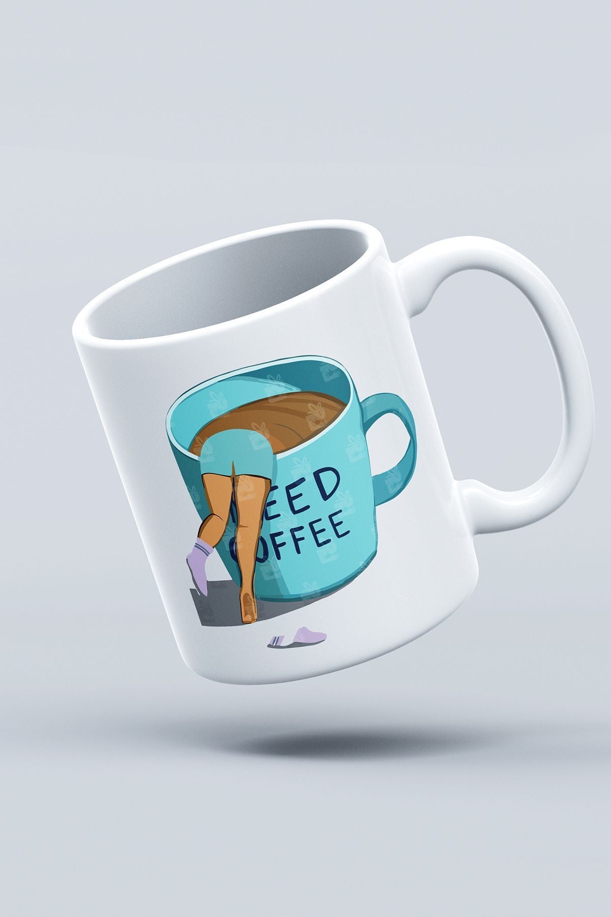 "need Coffee" Baskılı Kupa Bardak