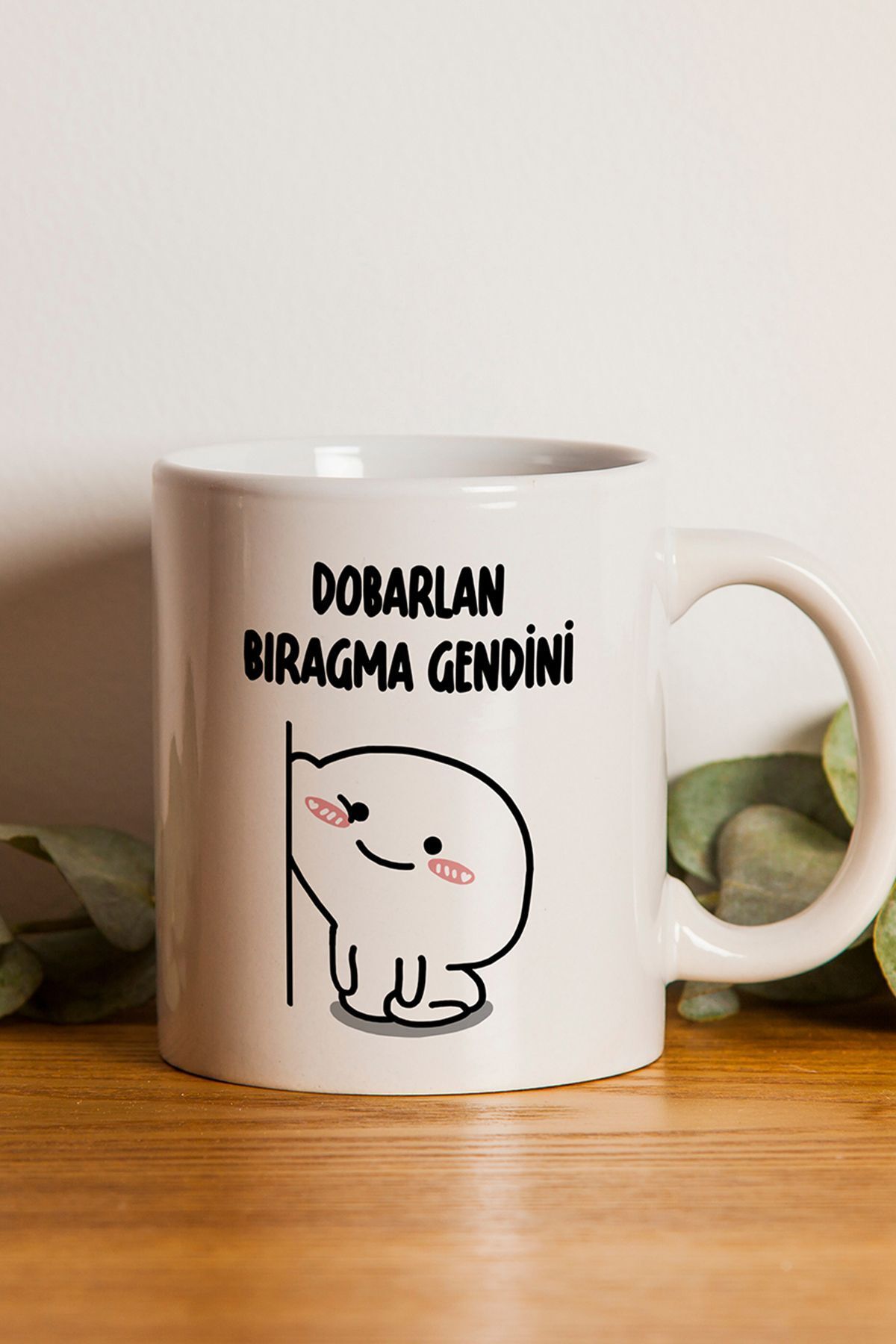 Dobarlan Bıragma Gendini Baskılı Kupa Bardak