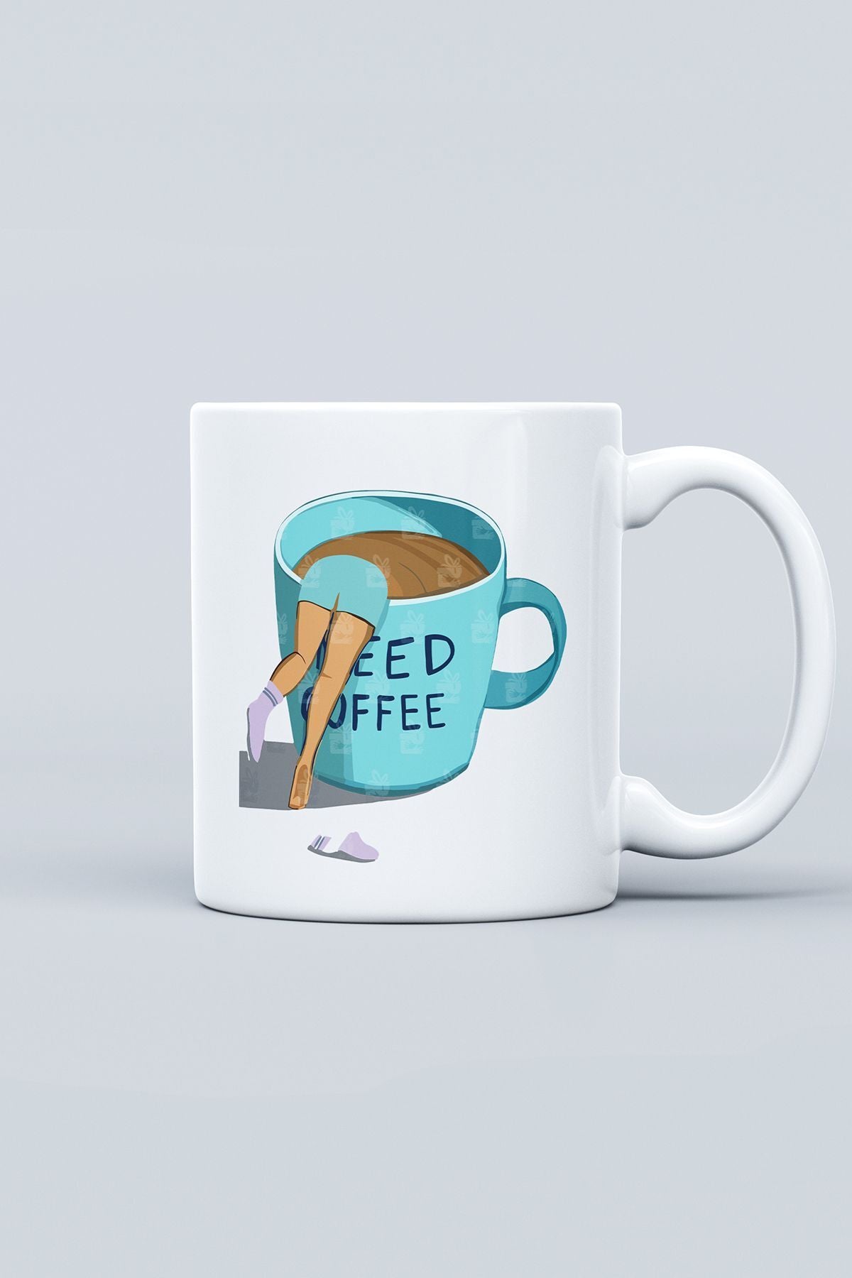 "need Coffee" Baskılı Kupa Bardak